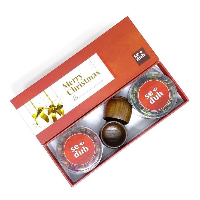 

Christmas Hamper Gift Box / Hampers Natal Set B - SEDUH Tisane PNK