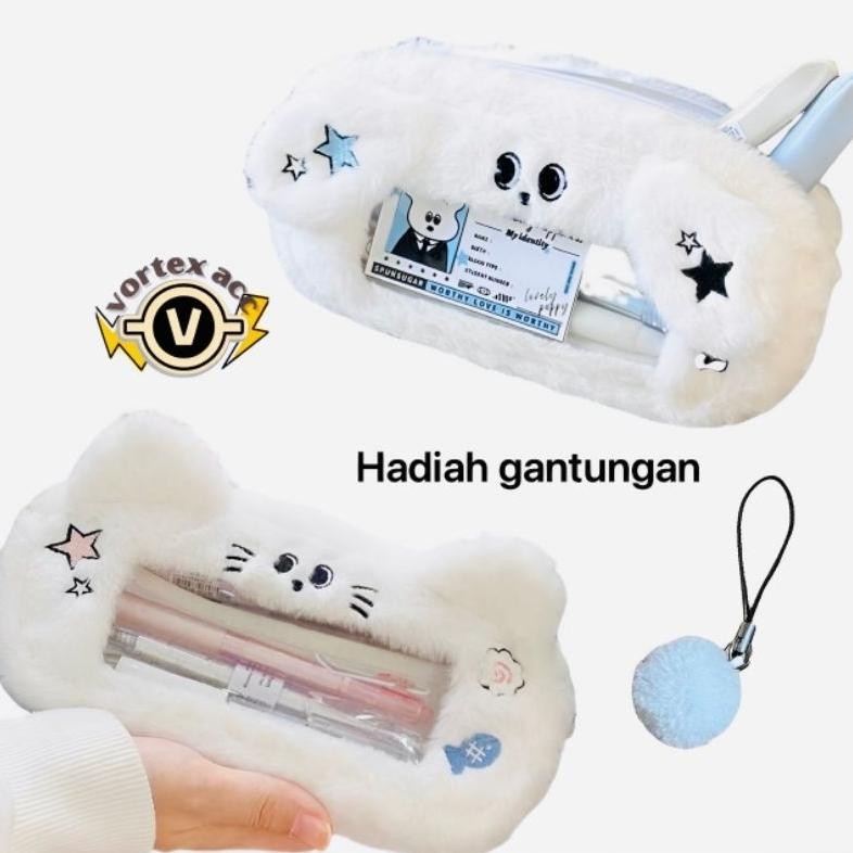 

Termurah Kotak Pensil Lucu Korea Bulu Kapas Stationery Bag Bahan Lembut Serbaguna Gemes Sb-3 BisaCod