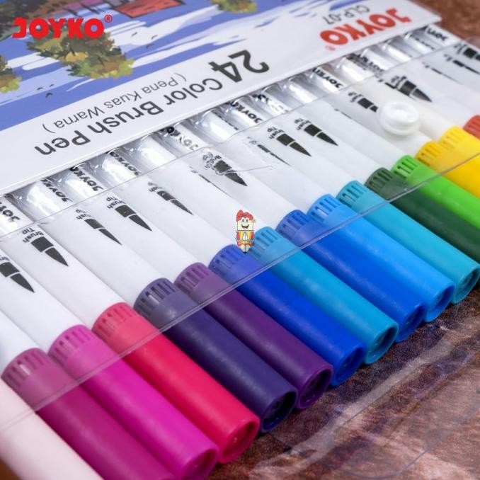 

Diminati Color Brush Pen Joyko 24 Warna Clp-07 Neo 2024