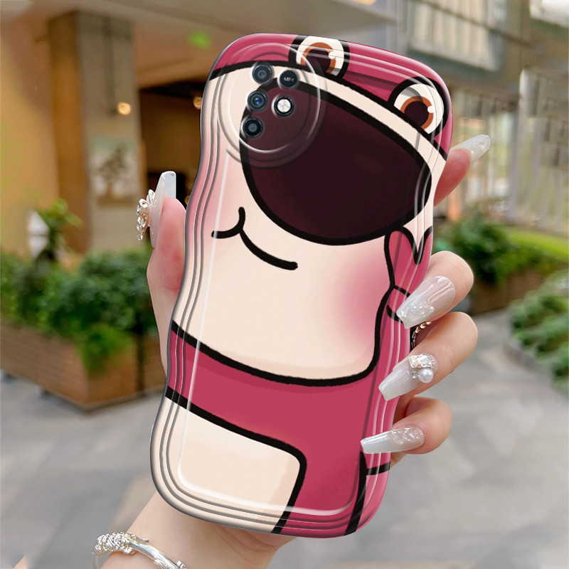 Casing Hp Untuk Infinix Note 10 Note 10 Pro NFC Case gelombang Softcase Silikon Kesing baru model Ca