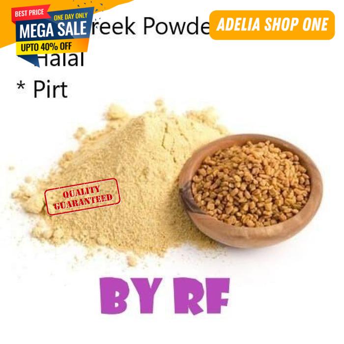 

FENUGREEK POWDER 250 GRAM KLABET BUBUK 250 GRAM PILIHAN TERPOPULER!!