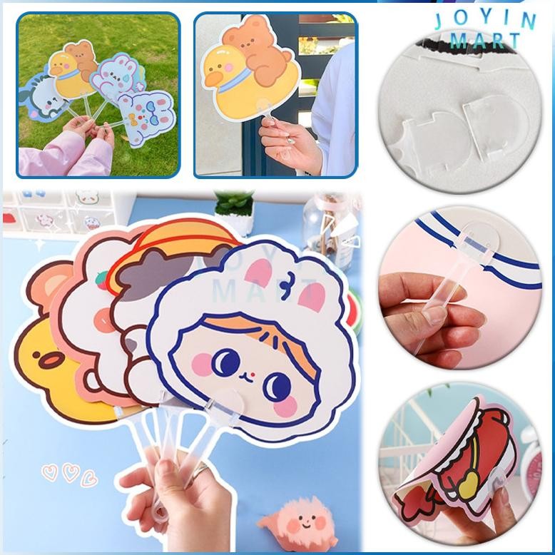 Kipas Tangan Kartun Lucu/Kipas Tangan Mini Portabel/Kipas Tangan Ringan Gampang