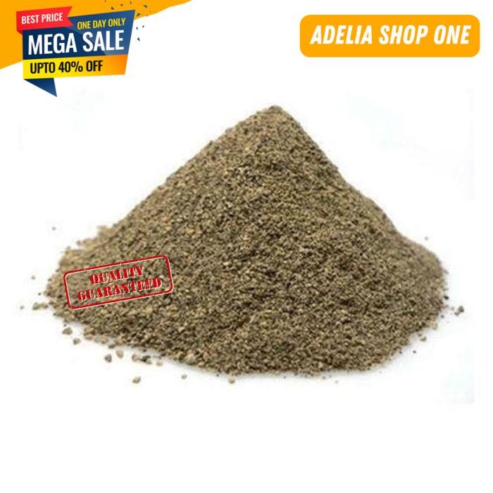 

PURE BLACK PEPPER POWDER GRADE A LADA HITAM BUBUK MURNI 250GRAM INOVATIF!!