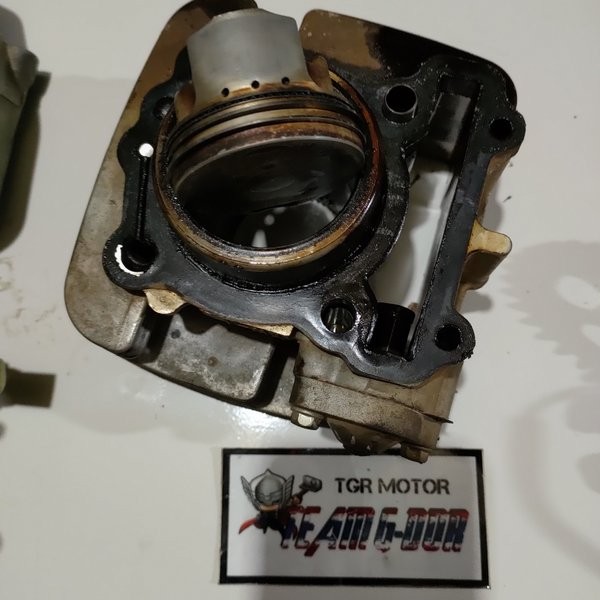 Blok Block Boring Set Piston Seher Original Ori Yamaha Jupiter Z1 Z 1 One 1Dy Barang Langka