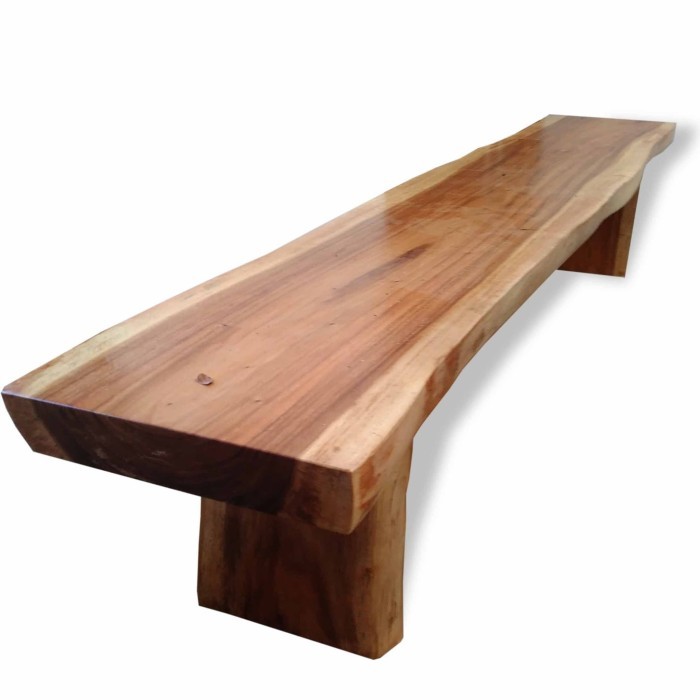 bench / dingklik kayu trembesi