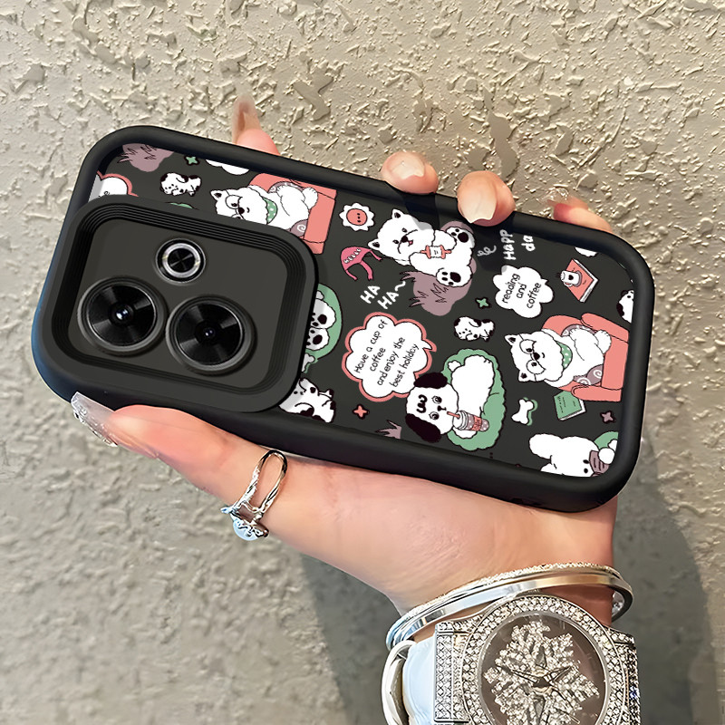 Casing Hp Untuk Xiaomi Redmi 13 4G 13 5G Note 13R 5G 13C Poco M6 4G POCO C65 Case HP Buku baca cinta