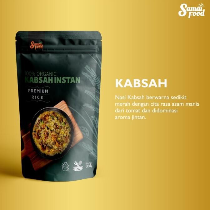 

bumbu kabsah instan plus beras basmati premium samai food KGS