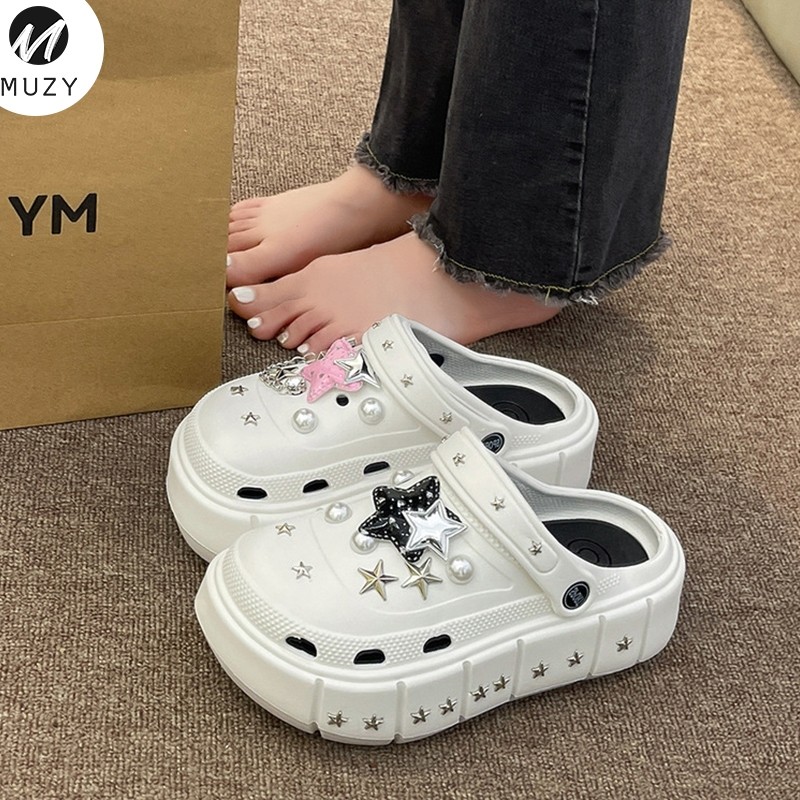 Sandal Wanita Kekinian Muzy Sandal Kodok Wanita Sandal Kesehatan Sandal Kodok Jiblitz Sandal Baim