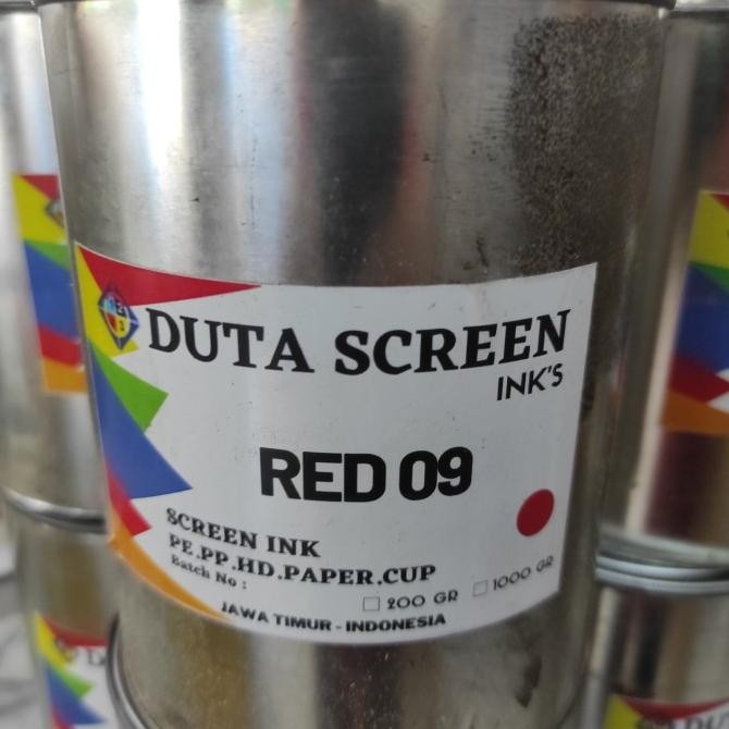 

Tinta Duta Screen Red 09 1kg
