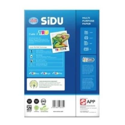 

[Grab/Gojek] Kertas Fotocopy Print HVS A4 70g Sinar Dunia SIDU Box Dus