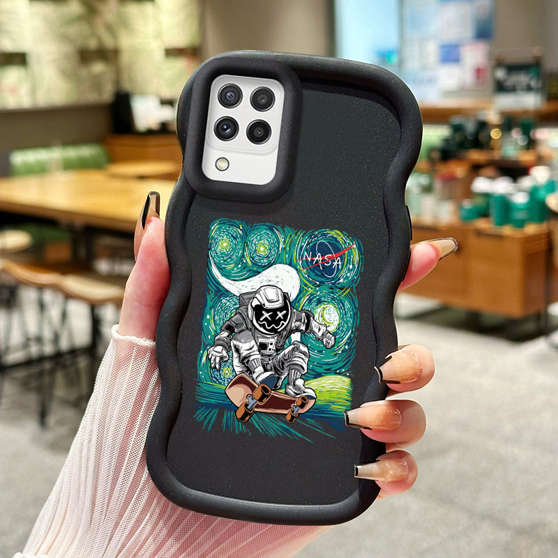 Casing Hp Untuk Samsung A22 M22 M32 Case Casing ponsel Softcase HP Halloween lucu silikon Kesing Ces