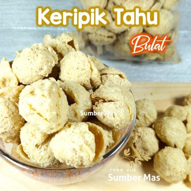 

Keripik / Tahu Bulat / Kulit Tahu Bulat Calan Kiloan 1 Kg