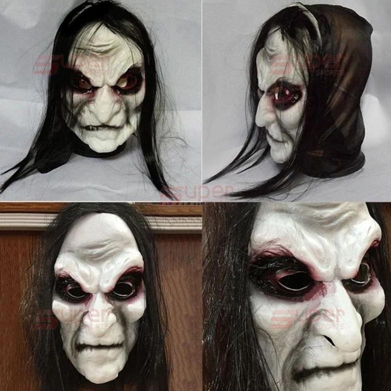 UYT Topeng Menakutkan Penyihir Varak Zombie/Topeng Penyihir Penyihir Zombie/Topeng Menakutkan dengan