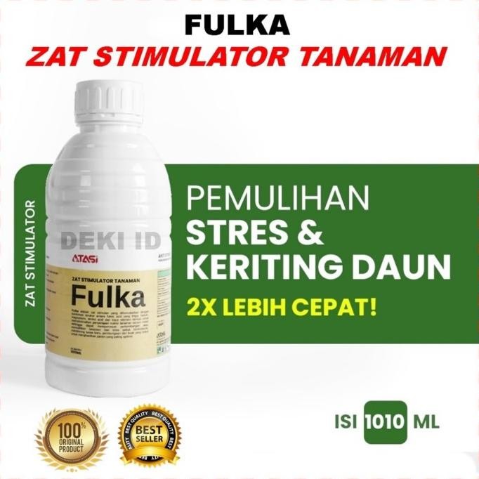 TERMURAH - Fulka 1 L Zat Stimulator Tanaman Pupuk Asam Fulvat Humat Amino