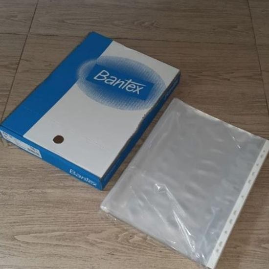

PP Pocket Sheet Protector A4 Bantex isi 100