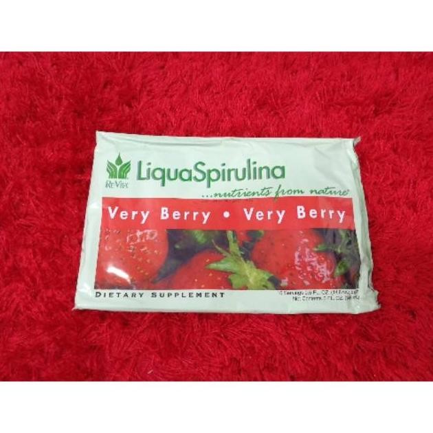 Viral [EXP 10/2026] Liqua Spirulina Very Berry ORIGINAL/Liqua Spirulina/Liqua/Revita Viral