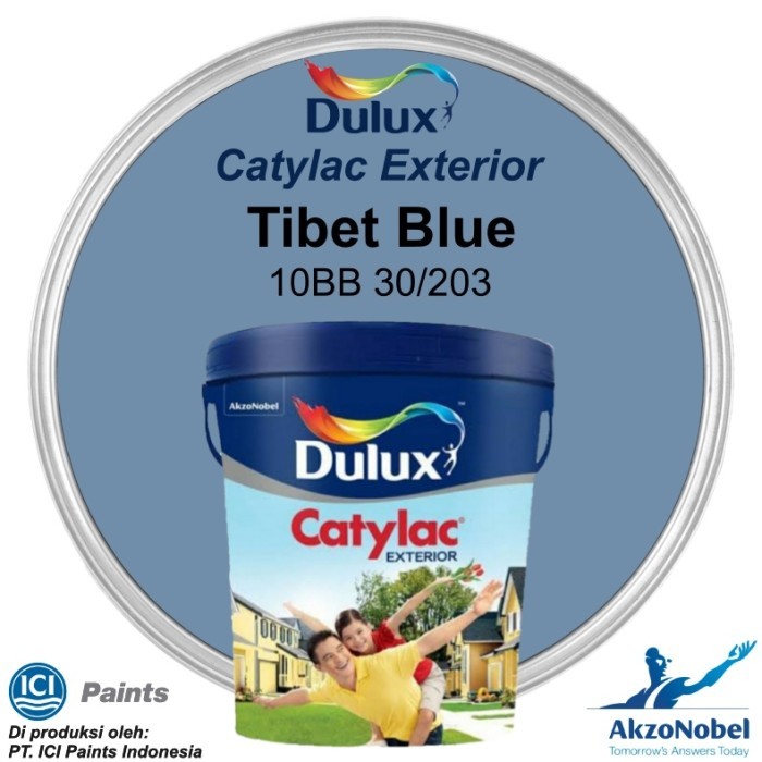 CAT DULUX CATYLAC EXTERIOR 25 KG - TIBET BLUE 10BB 30/203