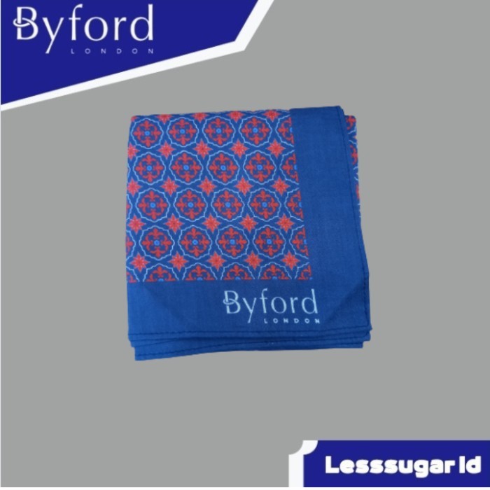 Saputangan Byford Isi 3 PCS Katun Sapu Tangan Handkerchiefs 3 Varian