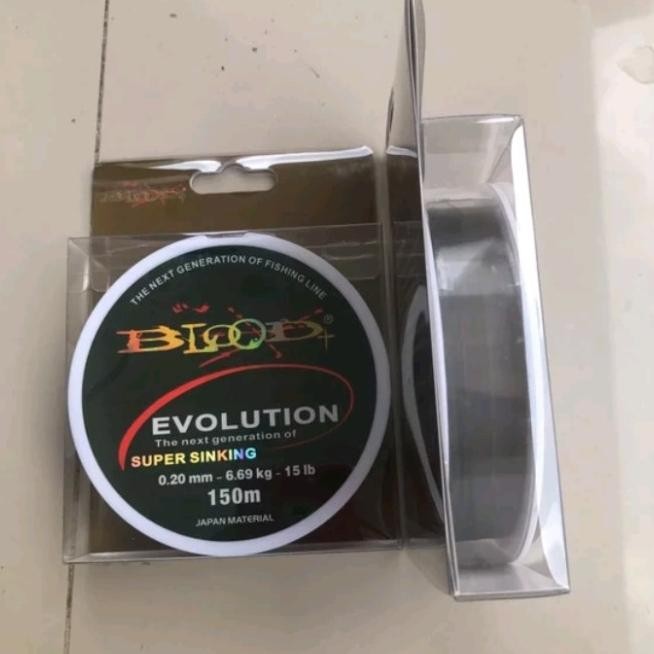 Senar Blood Evolution 150M Pancing Mudah Tenggelam