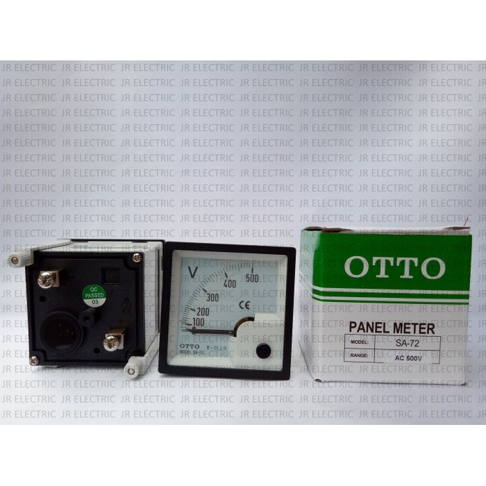 Termurah Otto Panel Meter/Voltage Meter (Volt Meter) Sa-72 Ac 300V 500V