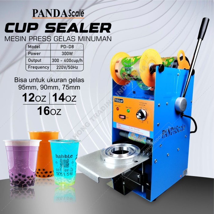 Alat Pres Gelas Minuman Mesin Press Cup Sealer