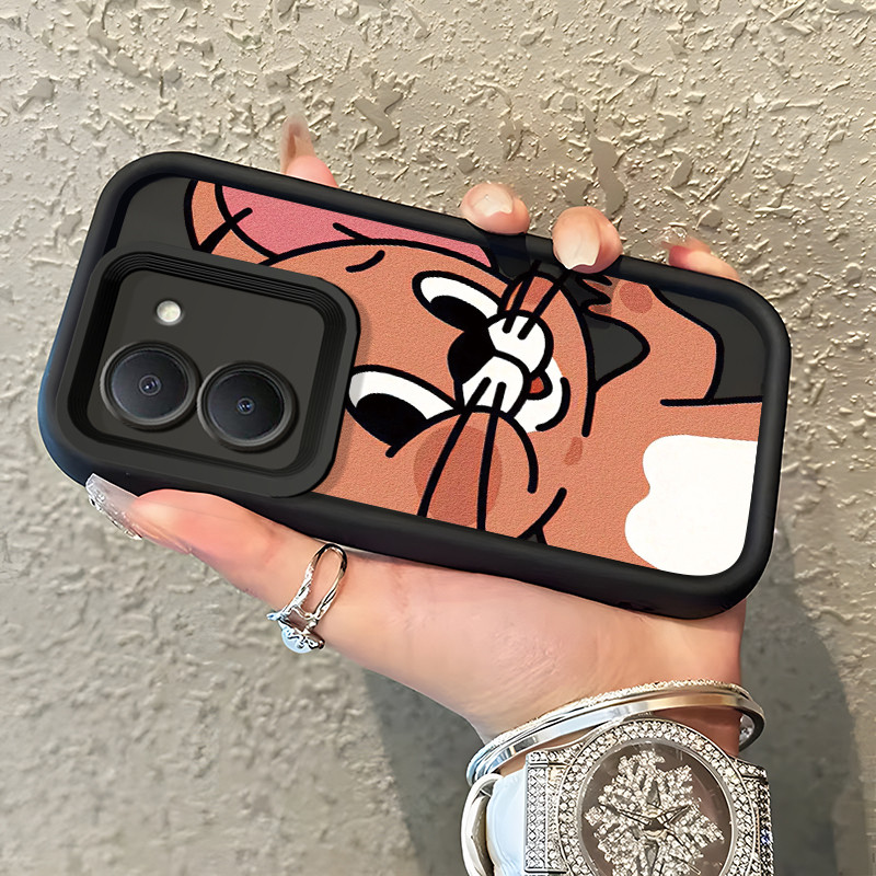 Casing Hp Untuk VIVO Y36 4G Y36 5G Y27 5G Y77T Y27s Y35 Case Casing Softcase Tom dan Jerry HP Kesing