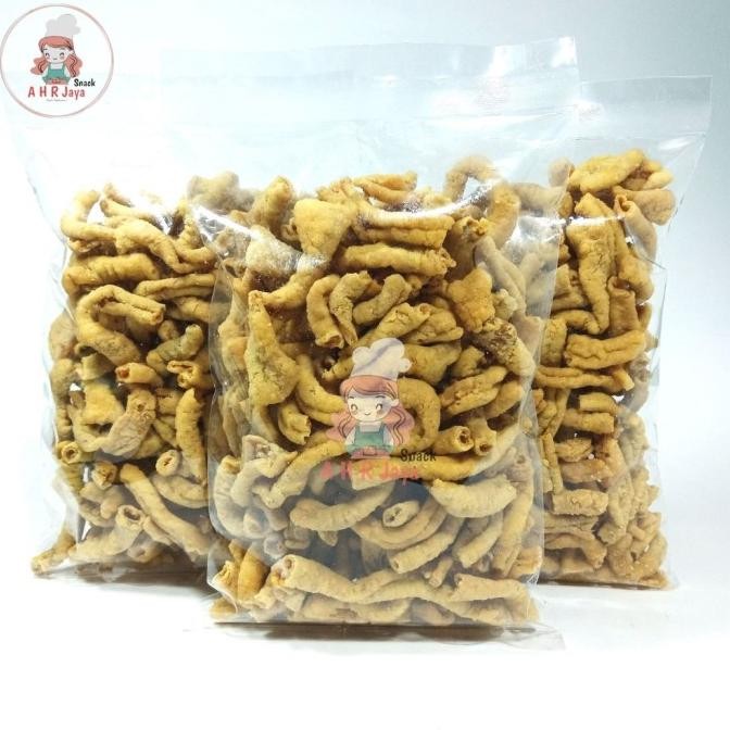 

Kripik Usus Ayam Super Original 1 kg Enak, Gurih, Renyah / Keripik LM99