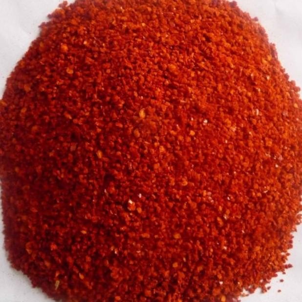 

Chili Granule 1 Kg / Cabe Bubuk Kasar / Cabe Granules Halal