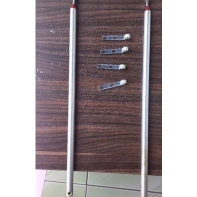 Rel Jendela Sliding Vertical Uk 50Cm Alumunium Kayu Upvc Wpc //Engsel