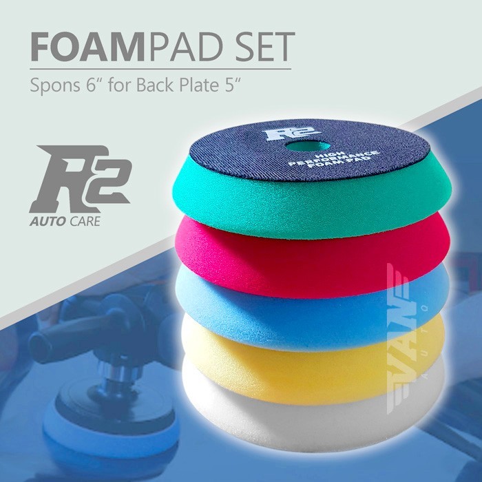 Termurah Busa Poles Mobil 6 Inch / Foam Pad 6 Inch R2 / Sponge Poles 6 Inch