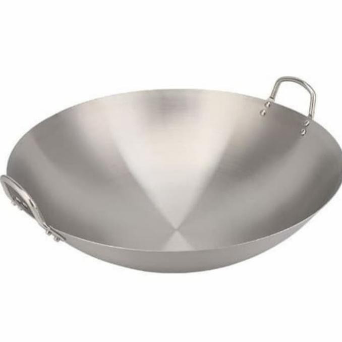 Wajan Stainless Steel 40Cm  Ready