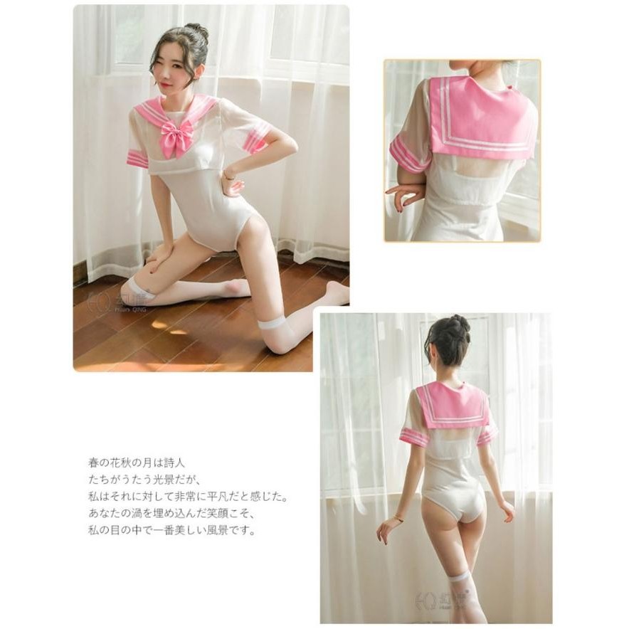 DFG LI-109 swimsuit sailor lingerie baju tidur wanita seifuku seksi sexy TERLARIS