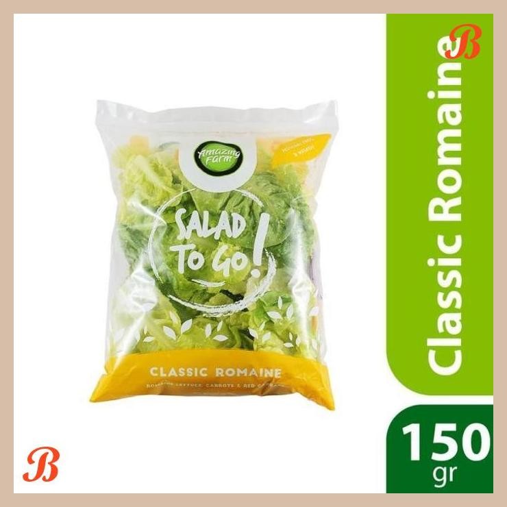 

| NN | AMAZING FARM, SALAD TO GO CLASSIC ROMAINE 150GR