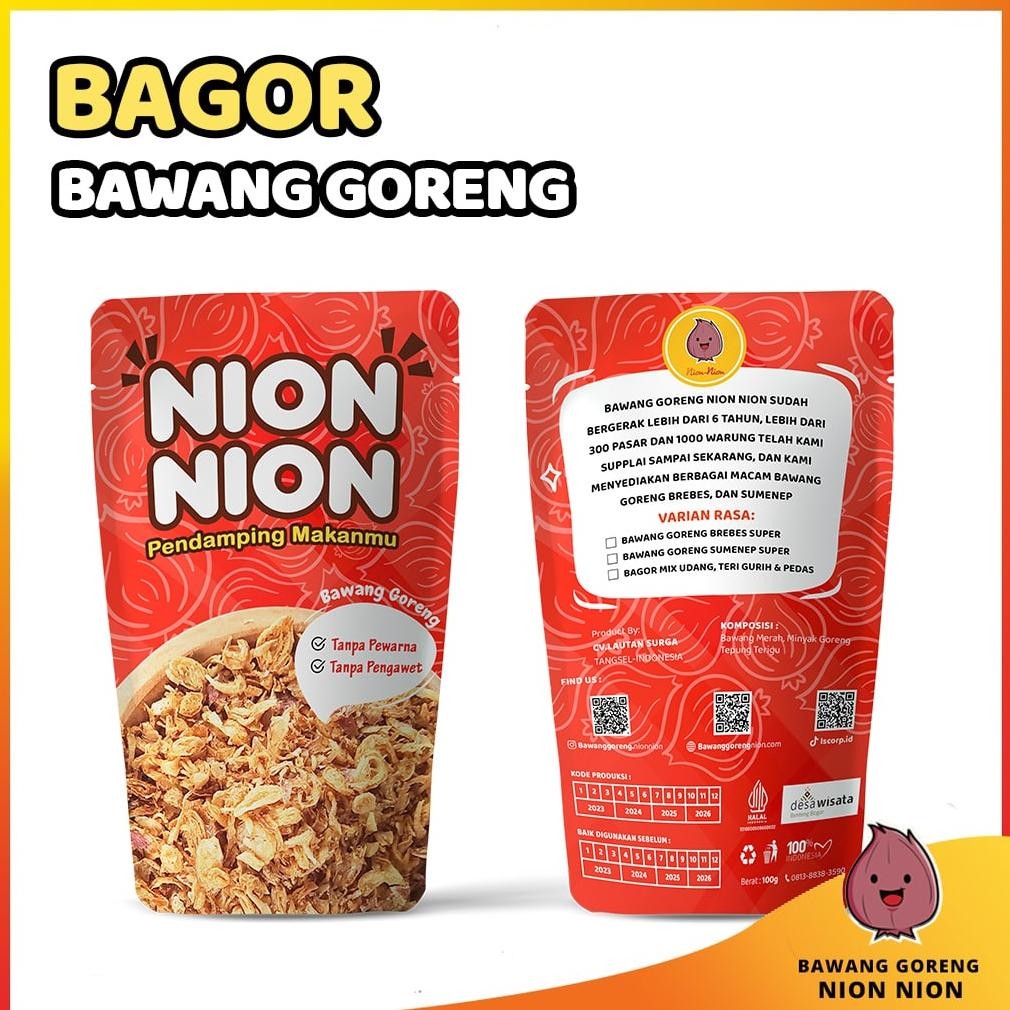 

Premium Gila Bawang Goreng 100 Gram Murah, Enak Renyah Bawang Goreng Original Asli Bramban G Goreng Bagor Murah Promo!