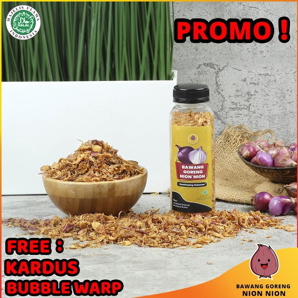 

Terlaris Promo Bawang Goreng 100 Gram Murah, Enak Renyah Bawang Goreng Original Asli Bramban G Goreng Bagor Murah Hot Sale