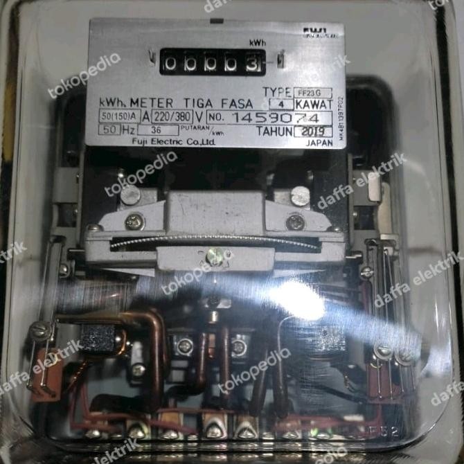 Ready Kwh Meter Fuji Dharma 3Phase (50/150)A