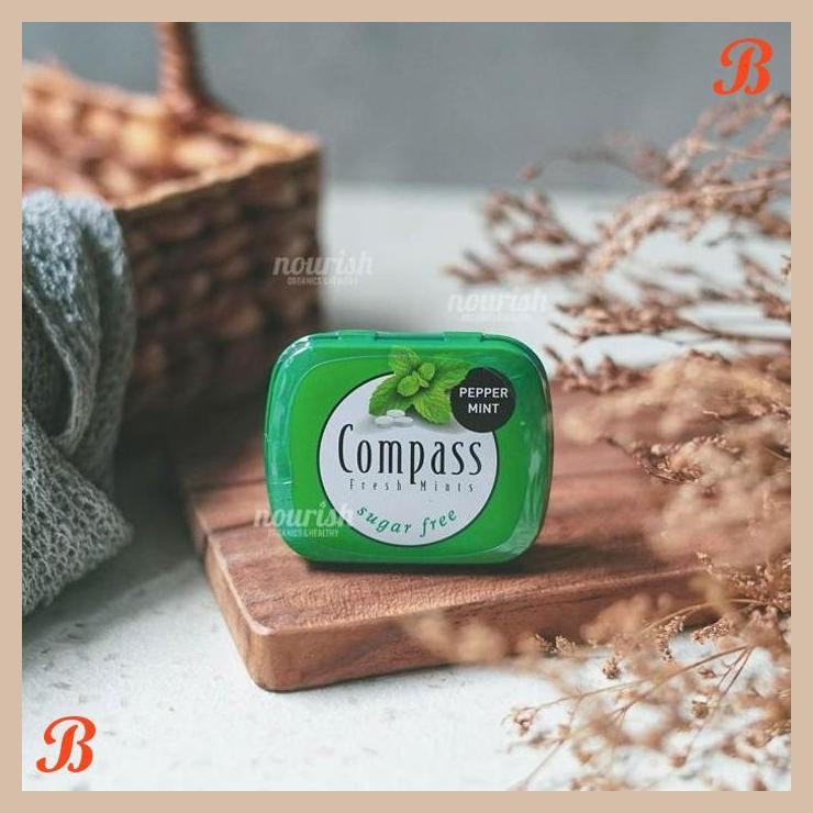 

| NN | COMPASS PEPPERMINT (PERMEN MINT SUGAR FREE) 14GR