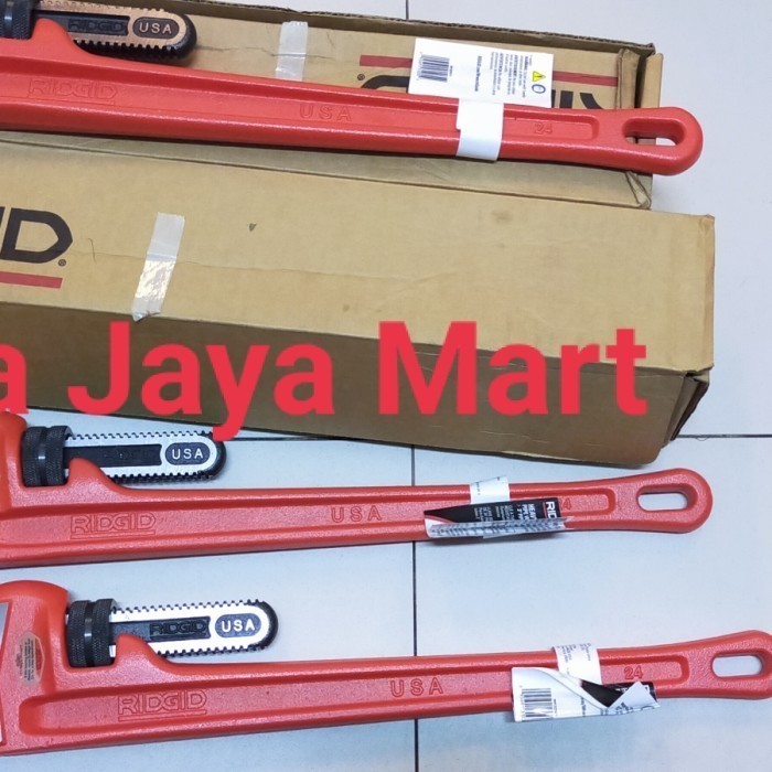 RIDGID USA 24 INCH Pipe Wrench Kunci Pipa RIDGID ORIGINAL 31030