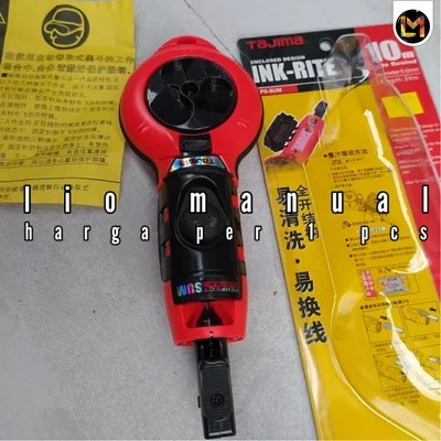 

Sipatan Tajima Ink Rite 10m Marking Tool Alat Auto Rewind Jepang Merah