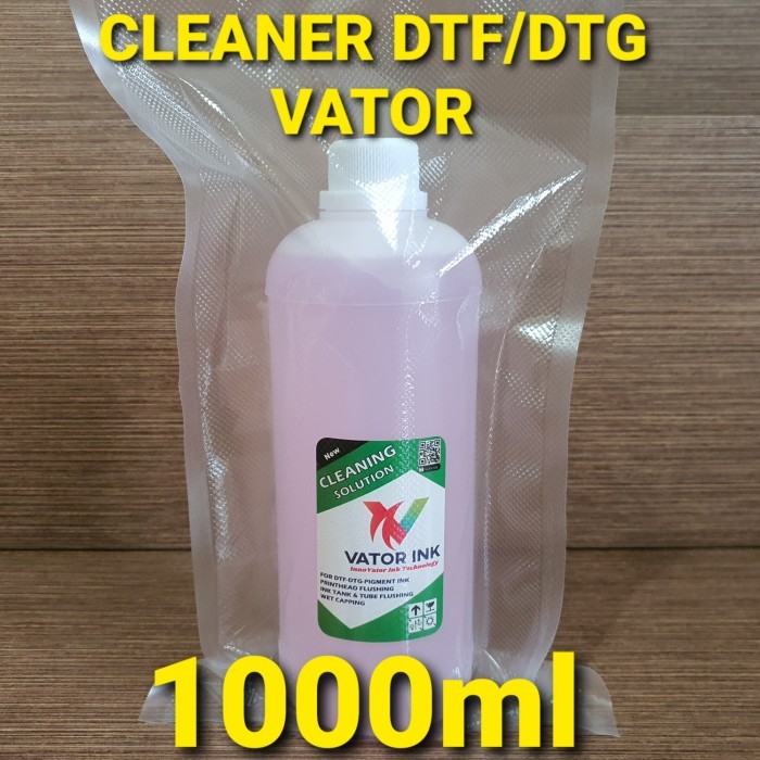 

CLEANER PRINTER DTF DTG VATOR 1000ml Premium Cleaning Solution