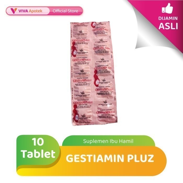 Gestiamin Pluz untuk Suplemen Ibu Hamil (10 Kapsul)