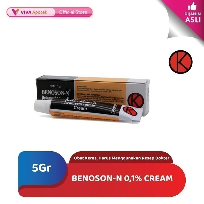 Benoson N 0.1% Cream (5 gr)