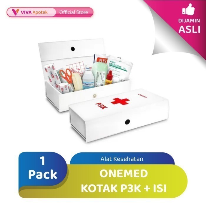 Onemed Kotak P3K + Isi (1 Pack)