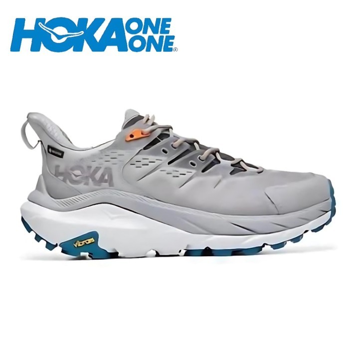 SEPATU HOKA ONE ONE KAHA 2 LOW GTX GREY
