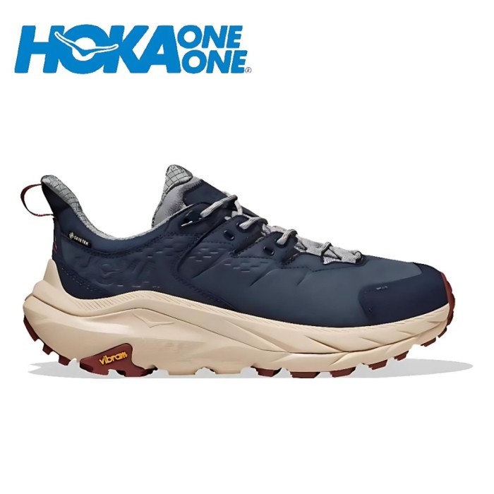 SEPATU HOKA ONE ONE KAHA 2 LOW GTX NAVY