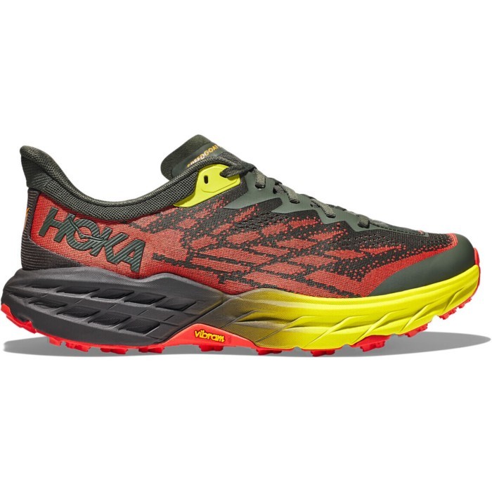 MEN'S Hoka Speedgoat 5 (1123157)thyme/fiesta