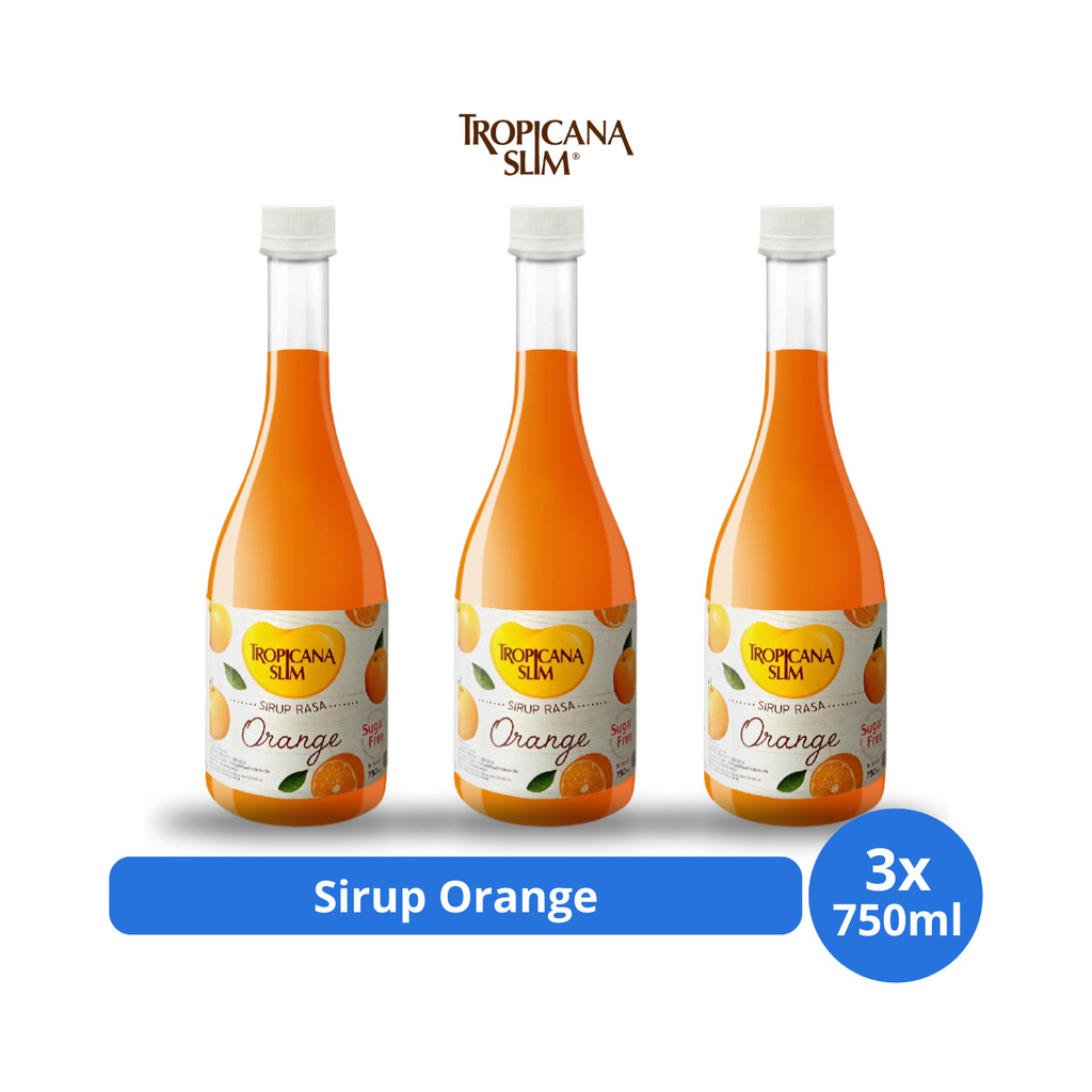 

Tropicana Slim Sirup Orange 750ml x 3 pcs