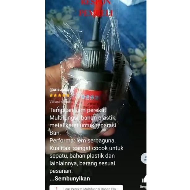 

Ter Lem Sepatu Tahan Air 15Ml Glue For Shoes