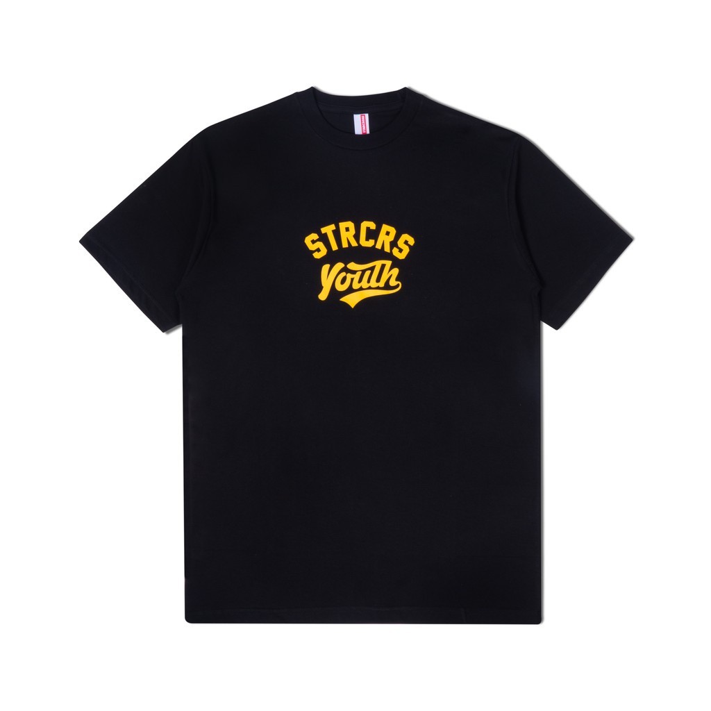 STARCROSS Kaos Pria - VARSITY 2 - Black