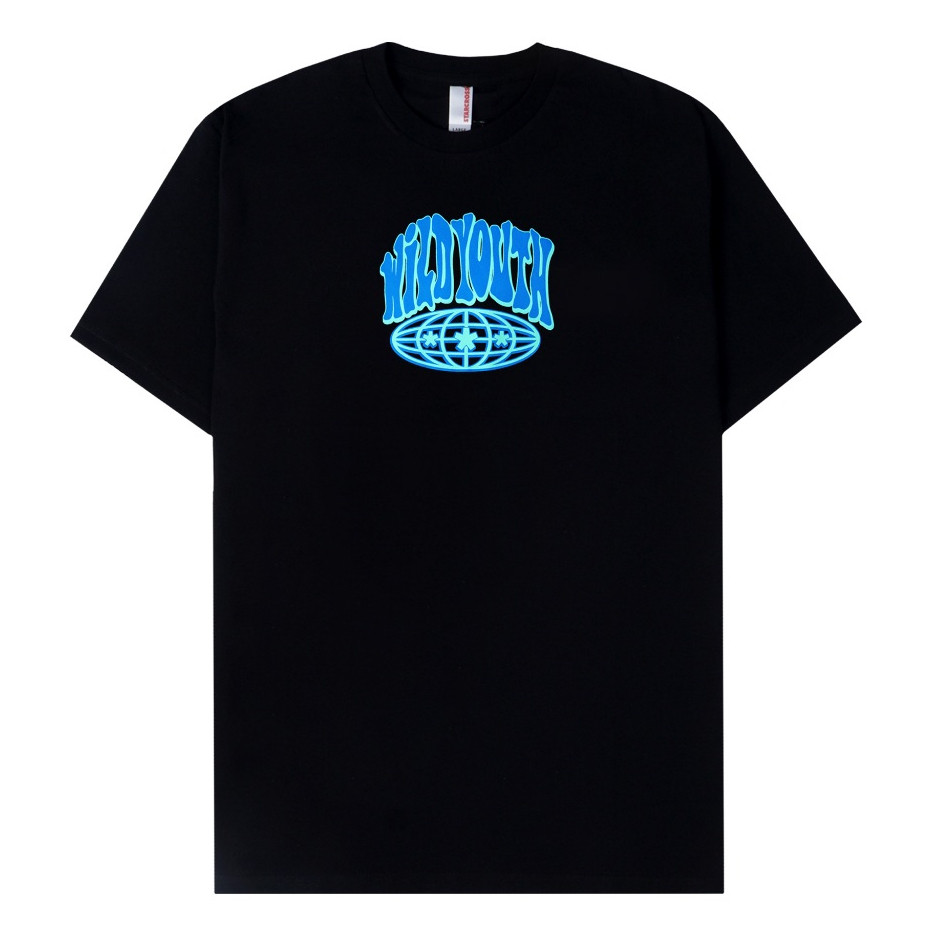 STARCROSS Kaos Pria - WILD GLOBE - Black Baju Kaos